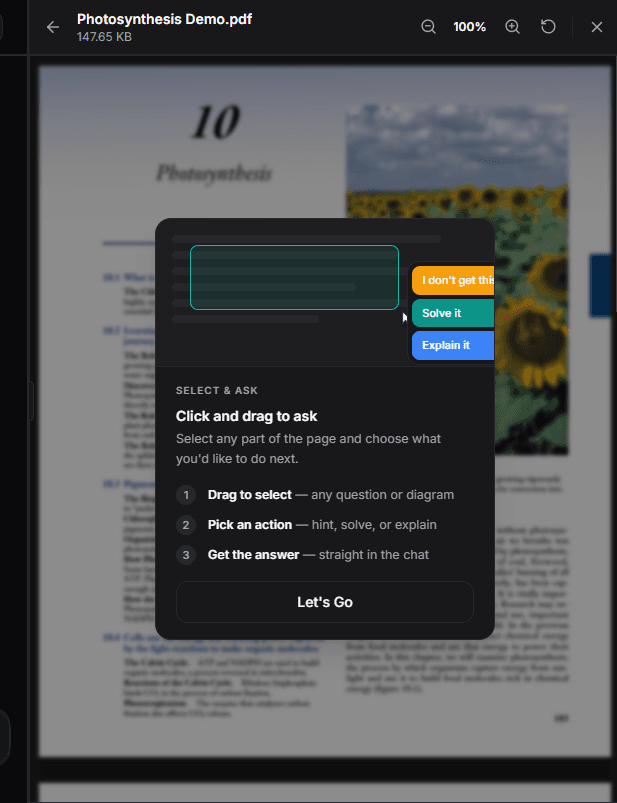 Select & Ask preview 2