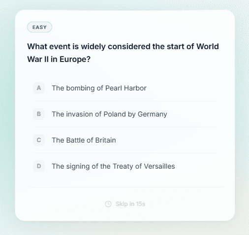 Practice Quiz